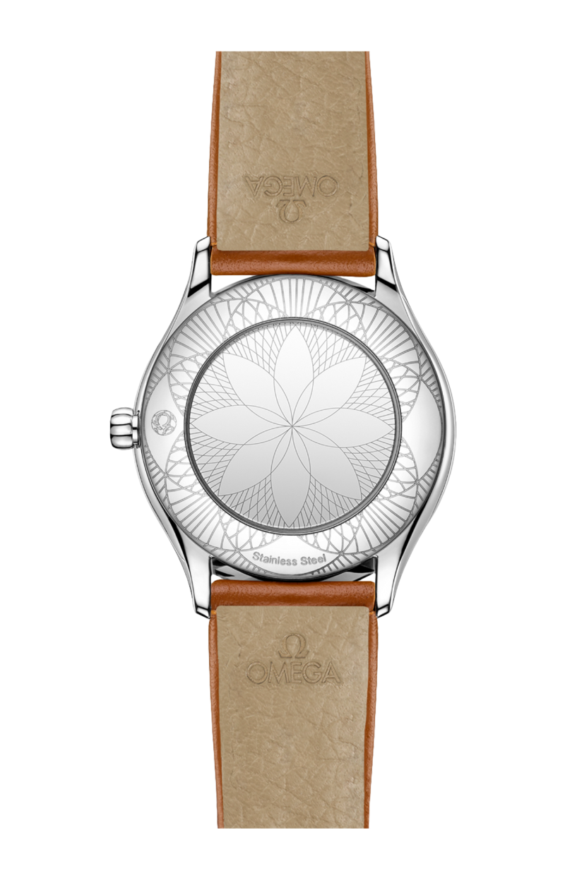 Omega | DE VILLE MINI TR&Eacute;SOR 26 MM, ACCIAIO SU PELLE - 428.17.26.60.04.004 (2)