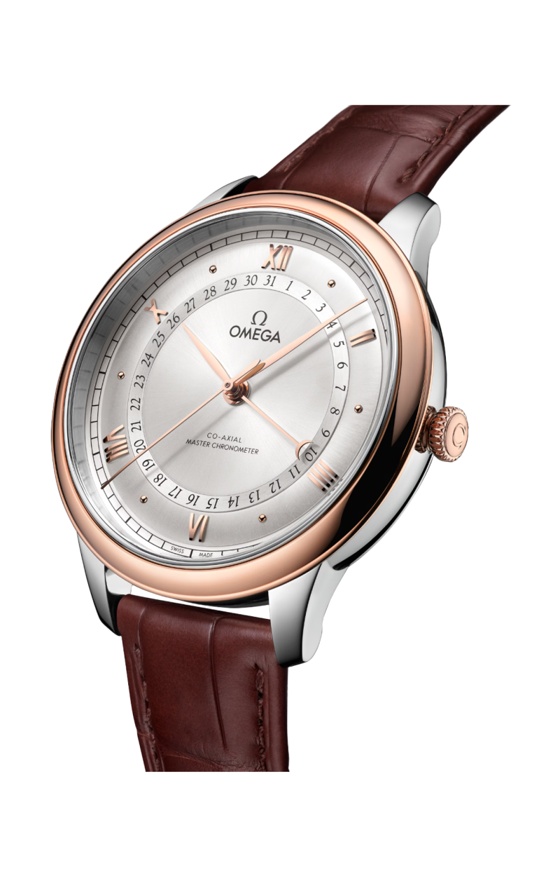 Omega | DE VILLE PRESTIGE 42 MM, ACCIAIO-ORO SEDNA&trade; SU ALLIGATORE - 434.23.42.22.02.001 (3)