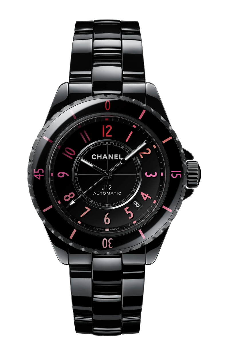 Chanel | J12 BLUSH CALIBRO 12.1, 38 MM - LIMITED EDITION - H10312 (1)