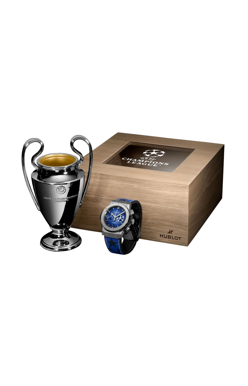Hublot | CLASSIC FUSION CHRONOGRAPH UEFA CHAMPIONS LEAGUE TITANIUM 42 MM - LIMITED EDITION - 541.NX.5170.VR.UCL25 (3)
