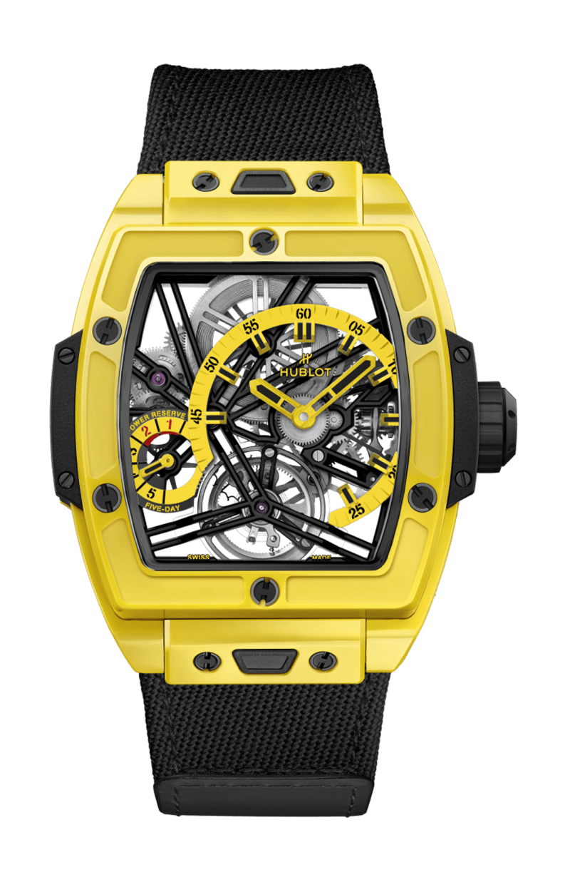 Hublot | SPIRIT OF BIG BANG TOURBILLON 5-DAY POWER RESERVE YELLOW MAGIC 42 MM - LIMITED EDITION - 645.CY.4723.NR (1)