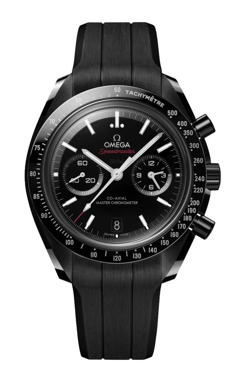 Omega | SPEEDMASTER DARK SIDE OF THE MOON 44,25 MM, CERAMICA SU CAUCCI&Ugrave; - 310.92.44.51.01.004 (1)