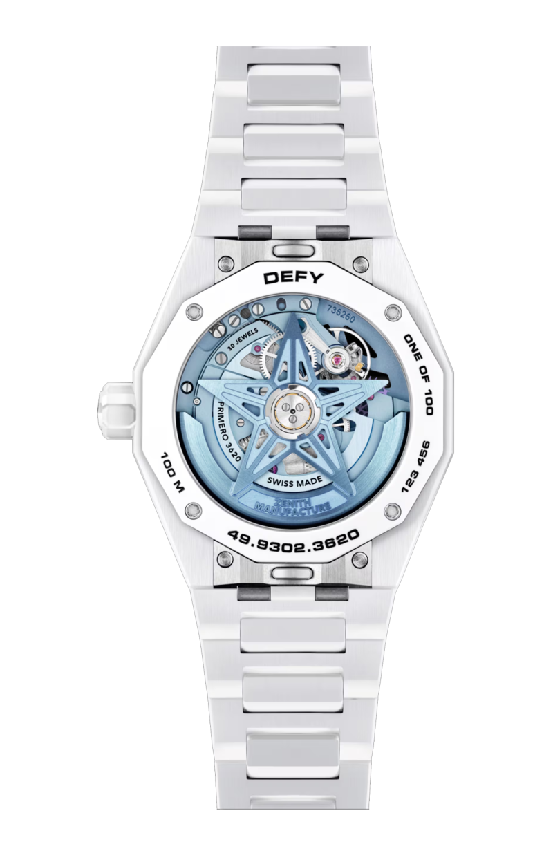Zenith | DEFY SKYLINE SKELETON WHITE SURFER CERAMIC - LIMITED EDITION - 49.9309.3620/85.I001 (2)