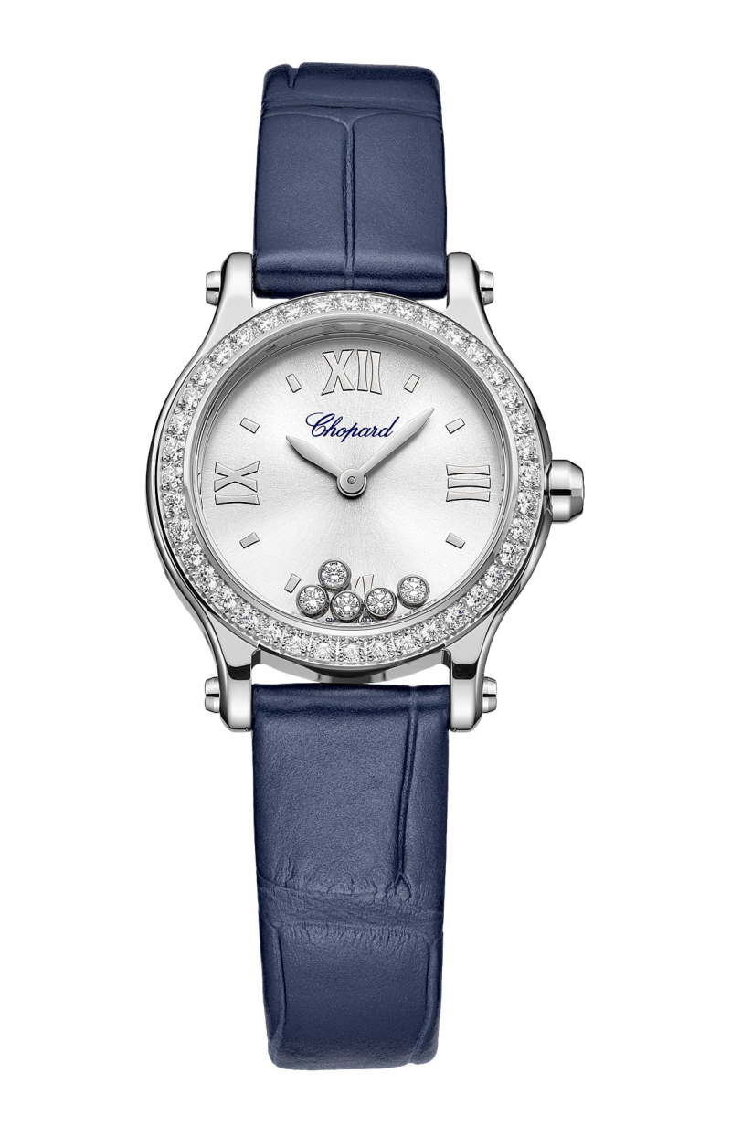 Chopard | HAPPY SPORT 25 MM, QUARZO, LUCENT STEEL&trade;, DIAMANTI - 278620 (1)