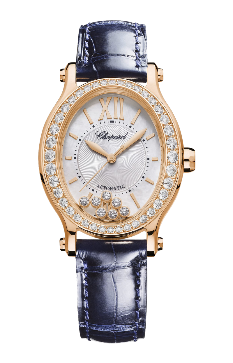 Chopard | HAPPY SPORT 29 X 31 MM, AUTOMATICO, ORO ROSA ETICO, DIAMANTI - 275362 (1)