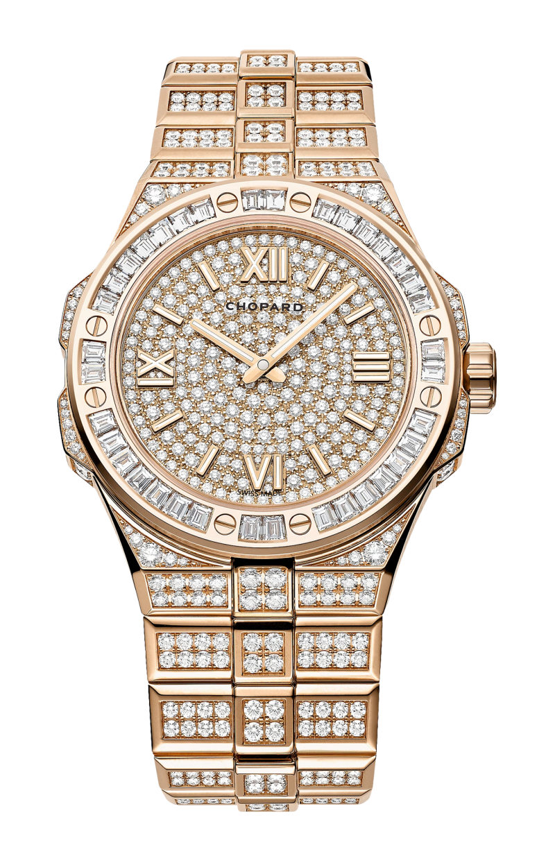 Chopard | ALPINE EAGLE 41 MM, AUTOMATICO, ORO ROSA ETICO, DIAMANTI - 295363 (1)