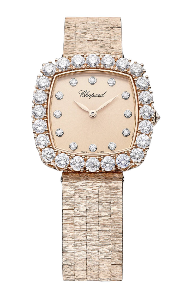 Chopard | L'HEURE DU DIAMANT 30 MM, AUTOMATICO, ORO ROSA ETICO, DIAMANTI - 10A386 (1)