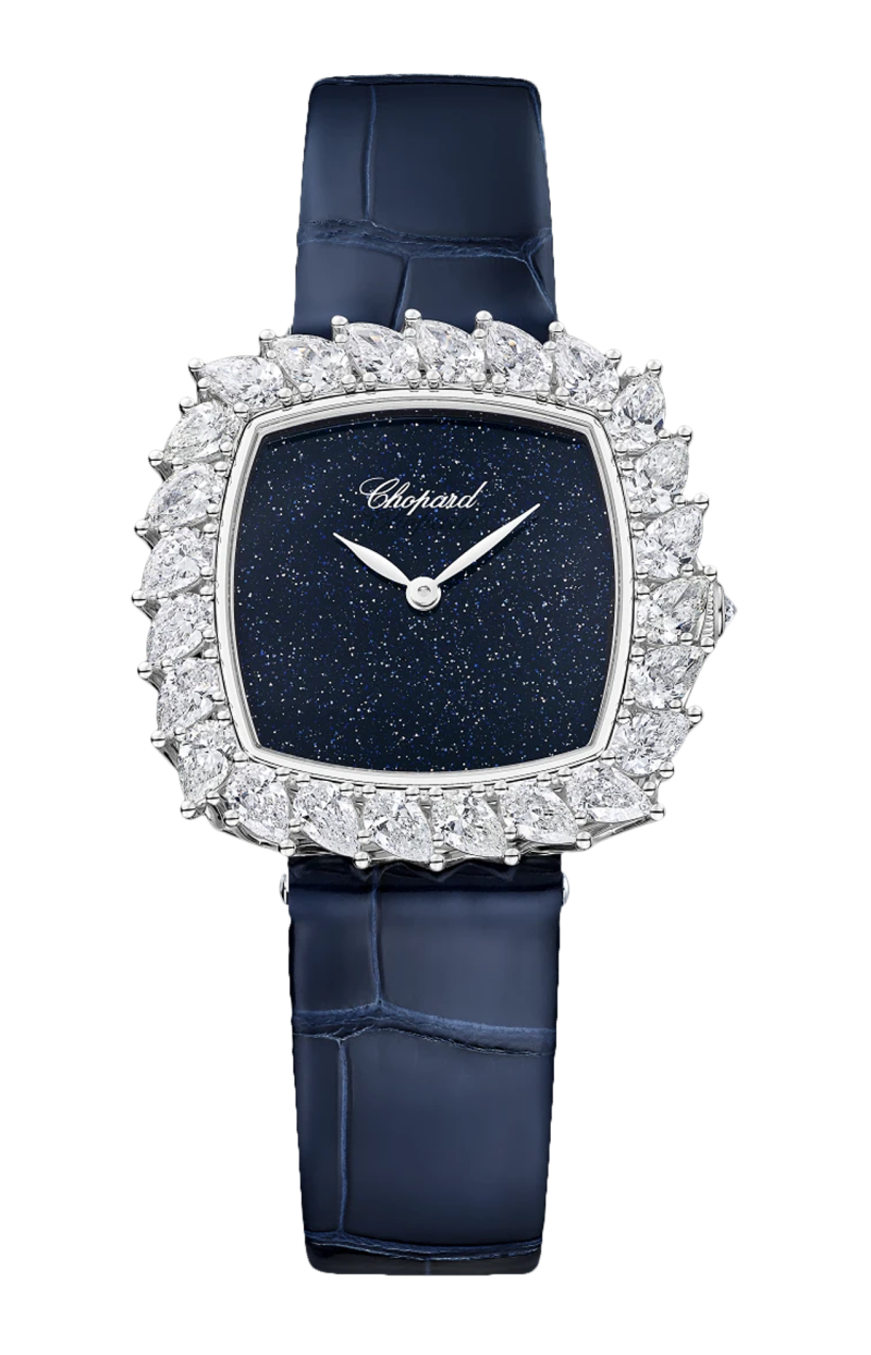 Chopard | L'HEURE DU DIAMANT 33 MM, AUTOMATICO, ORO BIANCO ETICO, DIAMANTI - 13A387 (1)