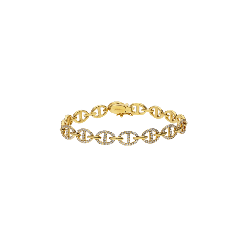 Bartorelli Italian Jewels | BRACCIALE IN ORO GIALLO E DIAMANTI - 035-VB29093 (1)