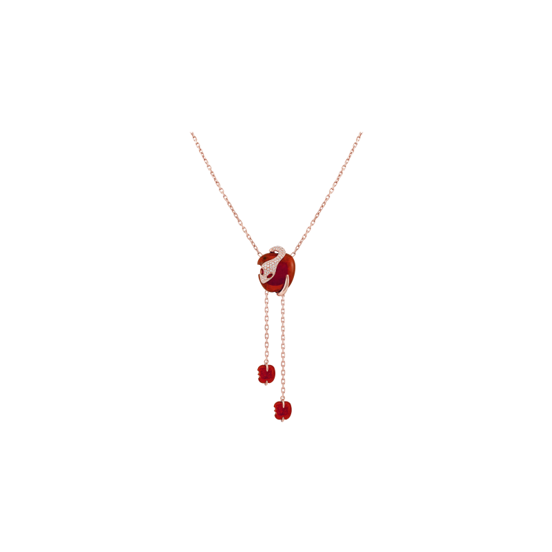 Dada Arrigoni | COLLANA MALAFEMMINA PICCOLA DEMI PAV&Eacute; - DMF07CARRDIRDRU (1)