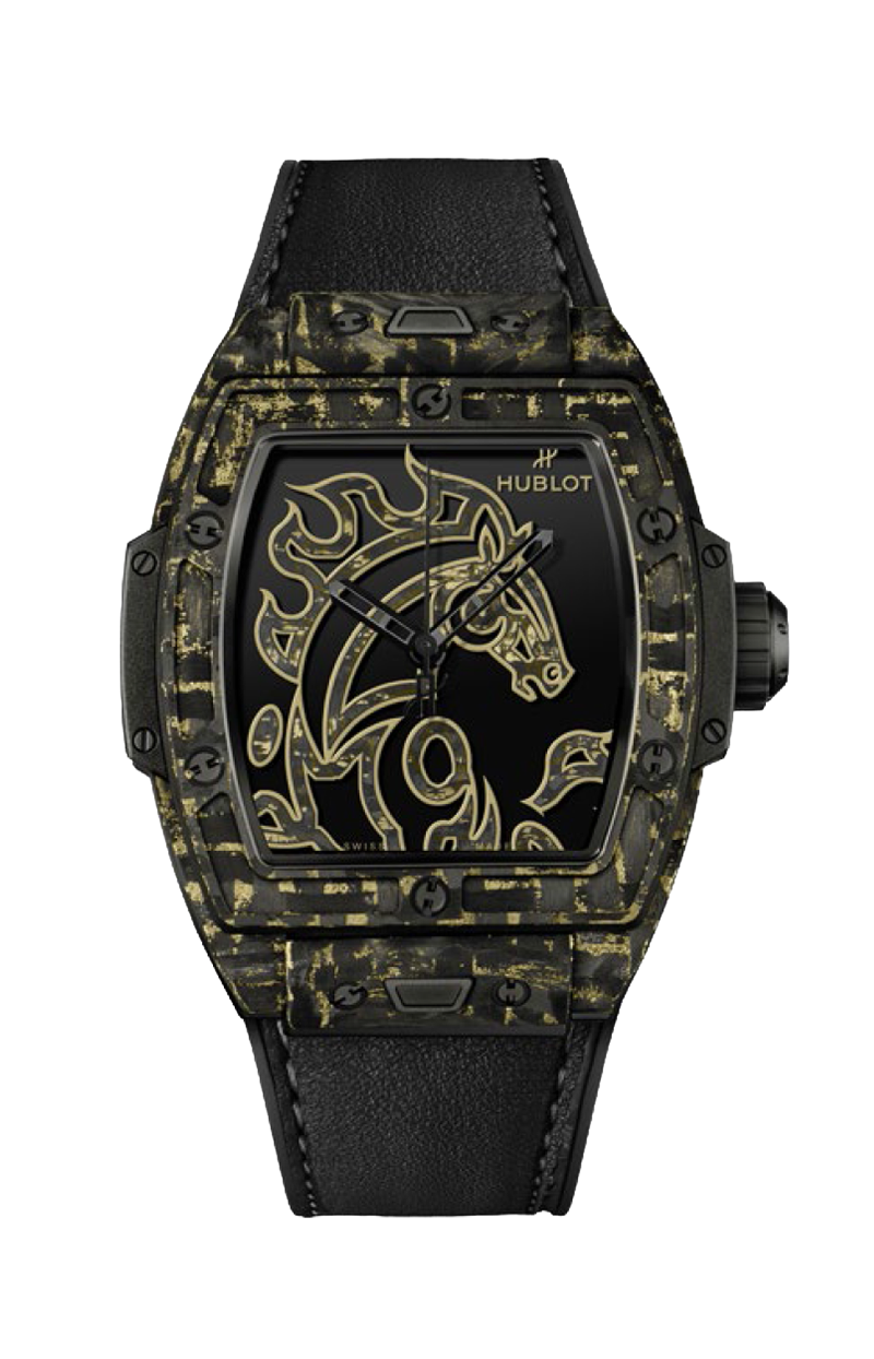 Hublot | SPIRIT OF BIG BANG YEAR OF THE HORSE CARBON YELLOW GOLD 42 MM - 646.QX.1233.VR.CNY26 (1)