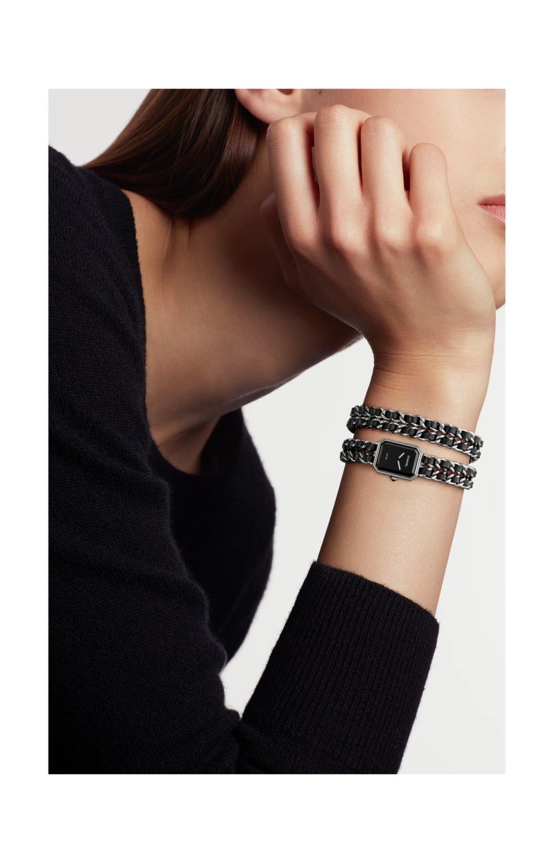 Chanel | PREMI&Egrave;RE CATENA ICONICA DOPPIO GIRO - H10446 (3)