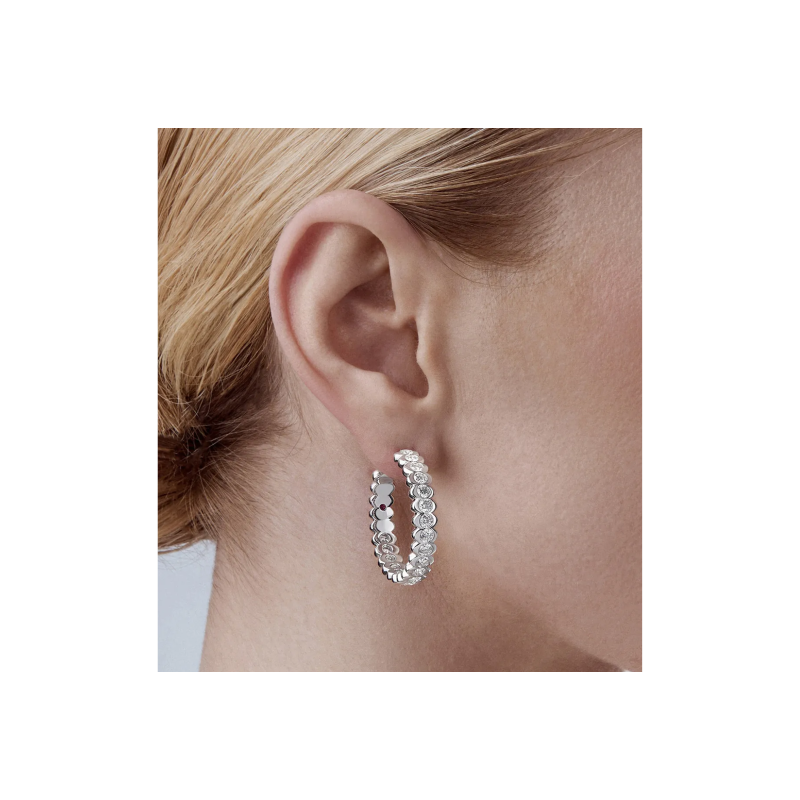 Faberg&eacute; | ORECCHINI A CERCHIO CON DIAMANTI - 4425 (2)