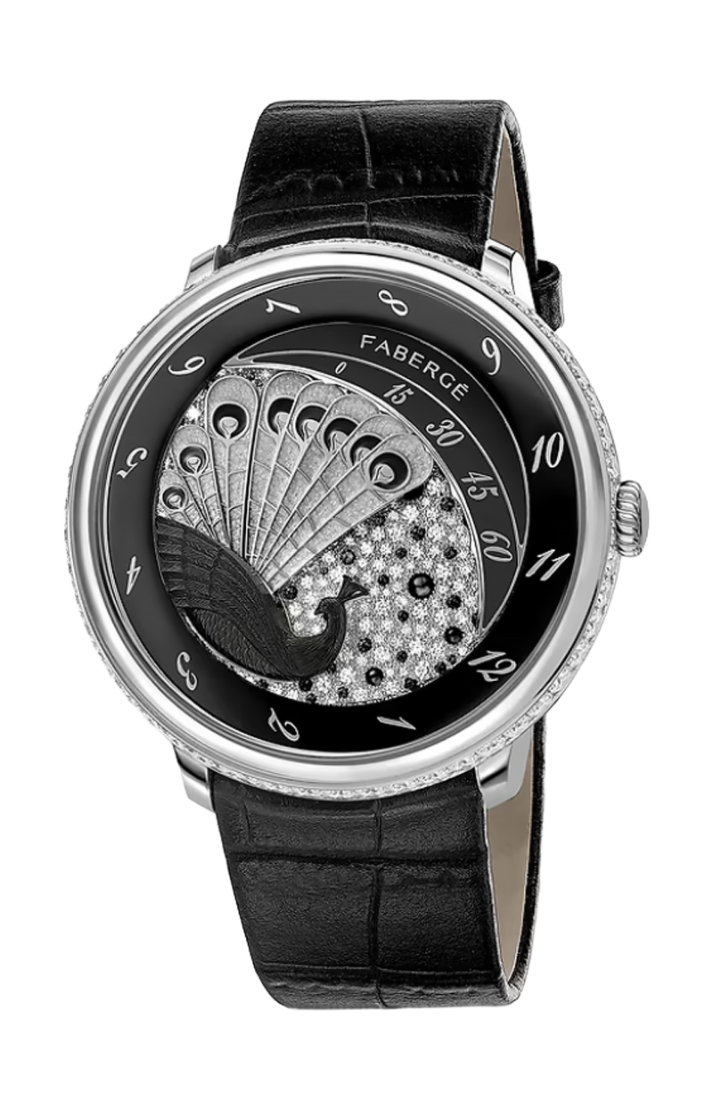 Faberg&eacute; | OROLOGIO CON PIETRA PREZIOSA PAVONE - 797WA1685 (1)