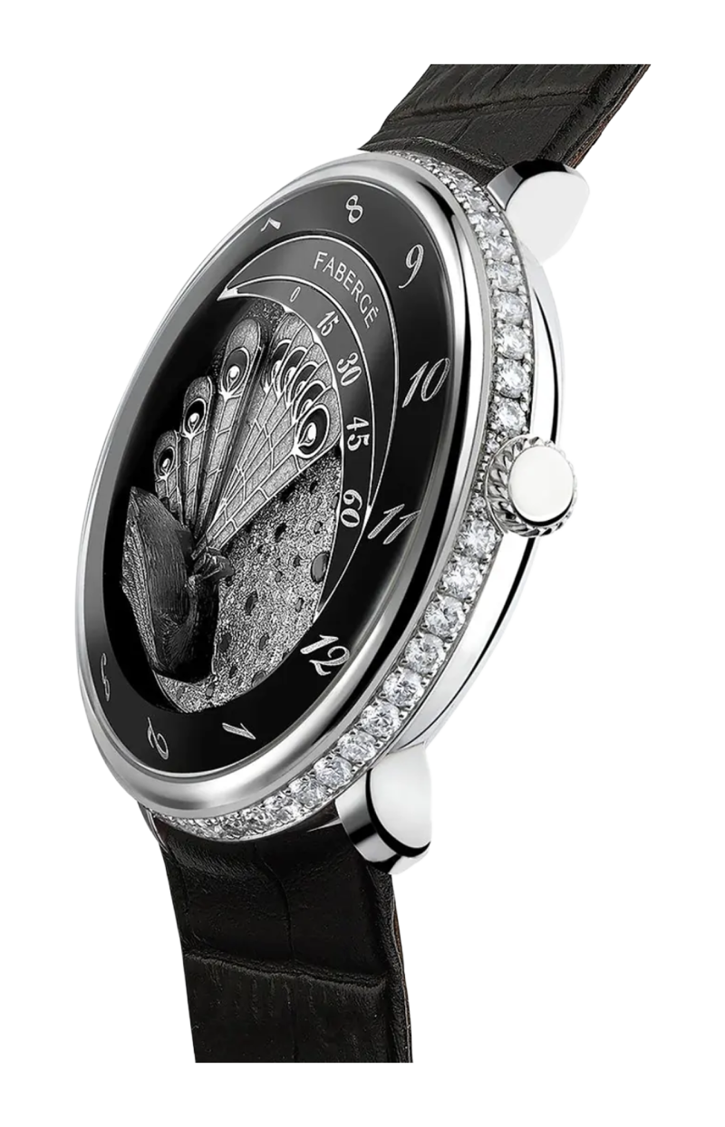 Faberg&eacute; | OROLOGIO CON PIETRA PREZIOSA PAVONE - 797WA1685 (2)