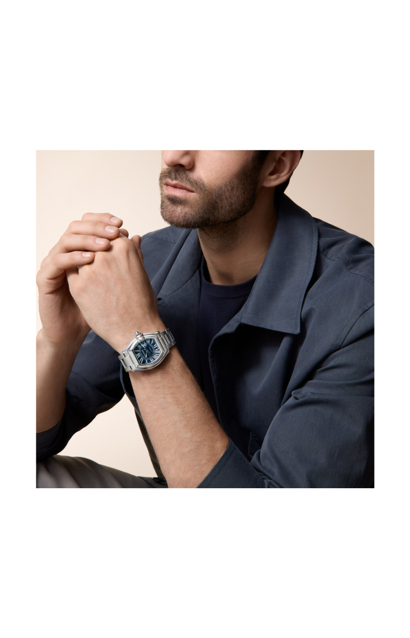 Cartier | ROADSTER MODELLO GRANDE, ACCIAIO, AUTOMATICO - WSRD0014 (7)