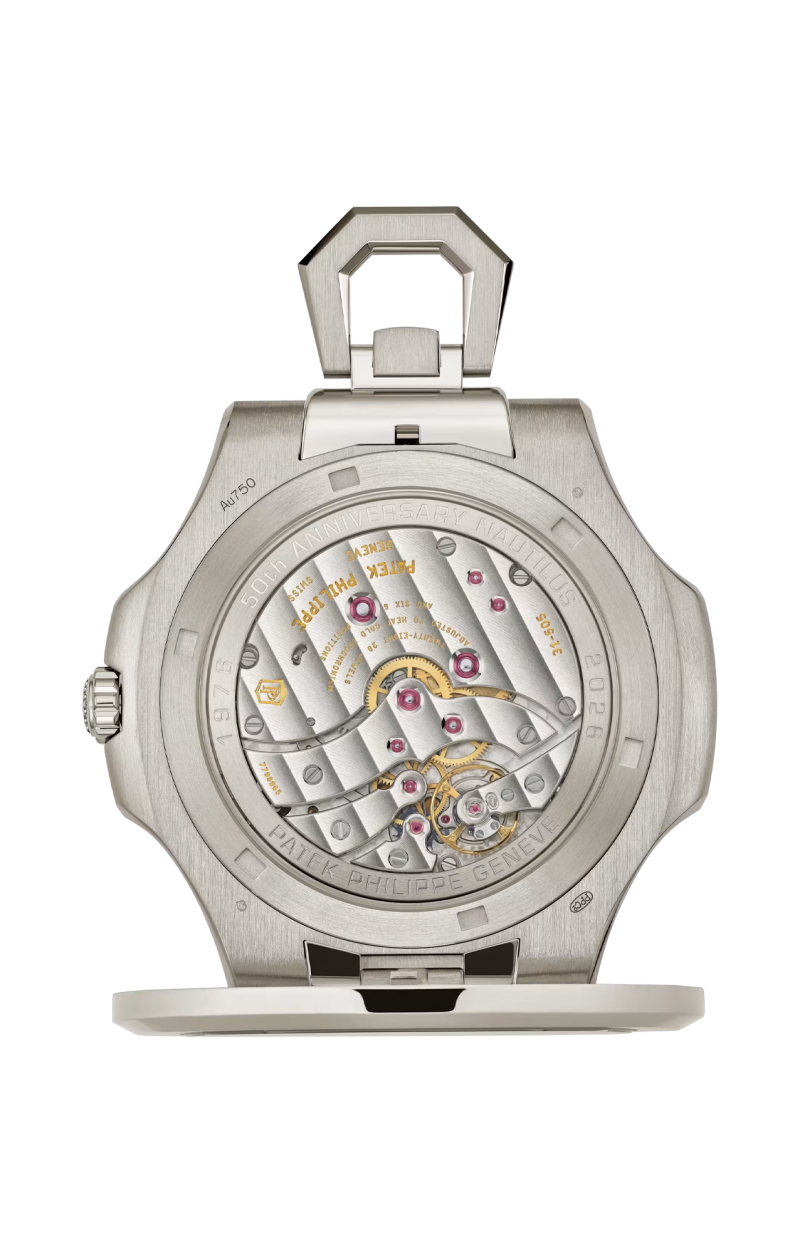 Patek Philippe | NAUTILUS, OROLOGIO DA TAVOLA. RISERVA DI CARICA 8 GIORNI, CARICA MANUALE - LIMITED EDITION - 958G-001 (2)