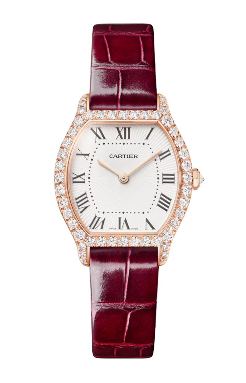 Cartier | TORTUE MODELLO PICCOLO, ORO ROSA, DIAMANTI, QUARZO - WJTO0012 (1)