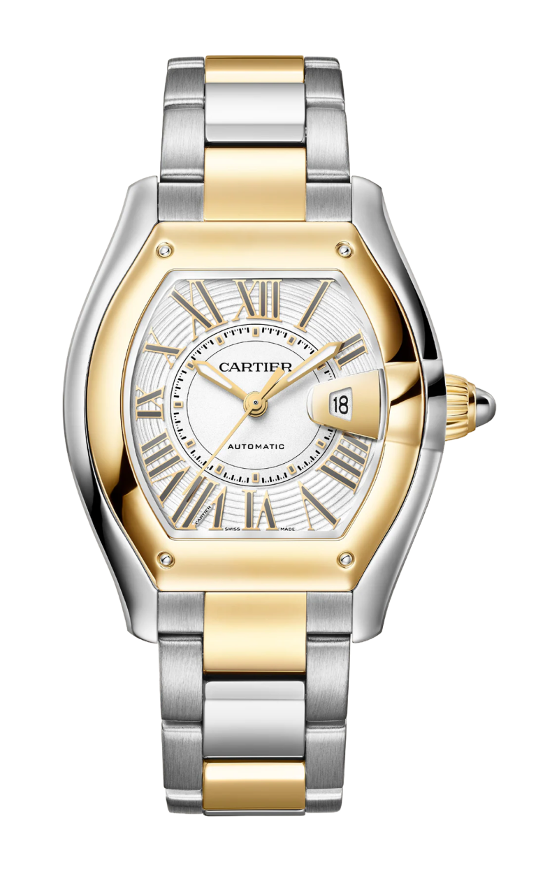 Cartier | ROADSTER MODELLO MEDIO, ORO GIALLO, ACCIAIO, AUTOMATICO - W2RD0009 (1)