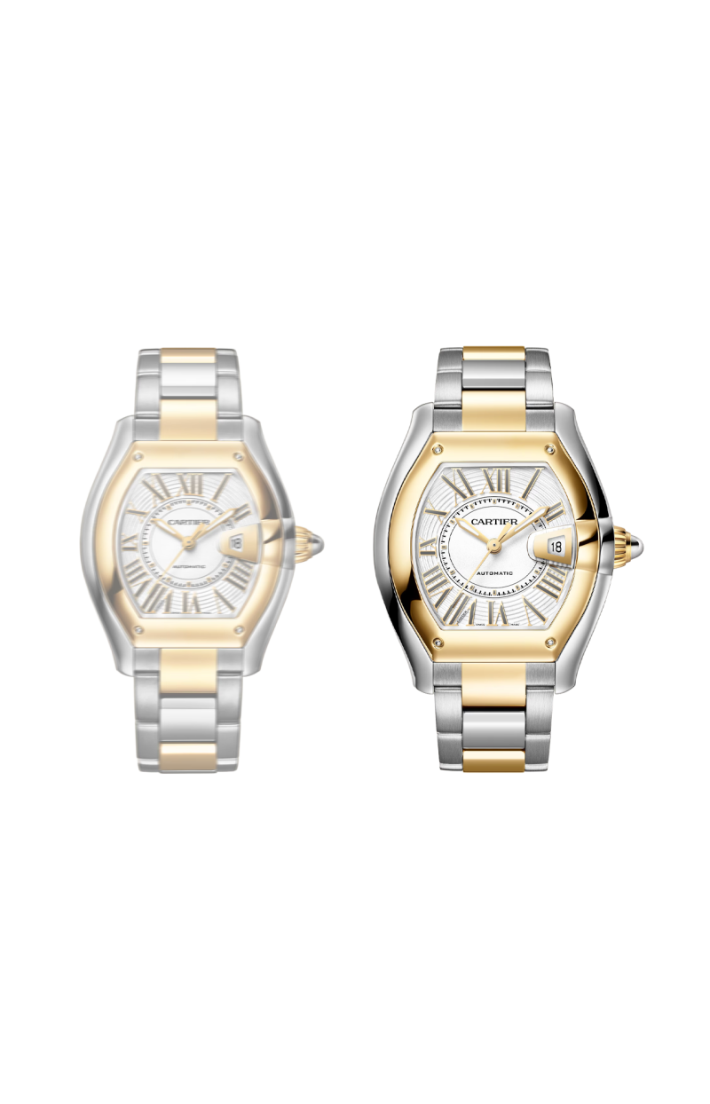 Cartier | ROADSTER MODELLO GRANDE, ORO GIALLO, ACCIAIO, AUTOMATICO - W2RD0010 (7)