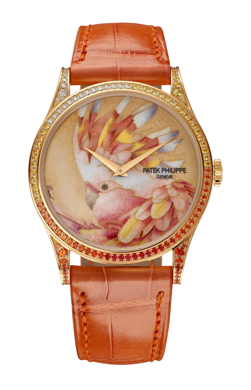 Patek Philippe | RARE HANDCRAFTS CACATUA DI LEADBEATER, AUTOMATICO - LIMITED EDITION - 5077/210R-001 (1)