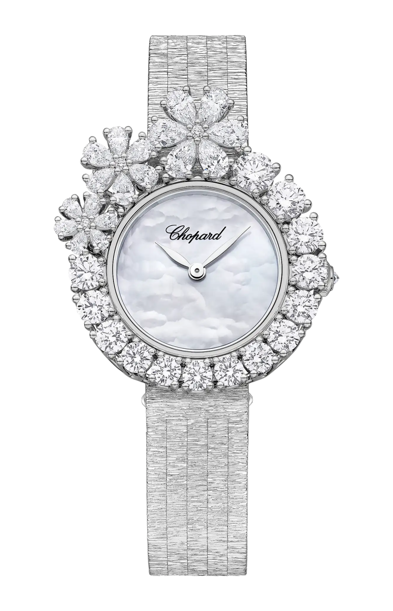 Chopard | L'HEURE DU DIAMANT 29 MM, AUTOMATICO, ORO BIANCO ETICO, DIAMANTI - 10A065 (1)