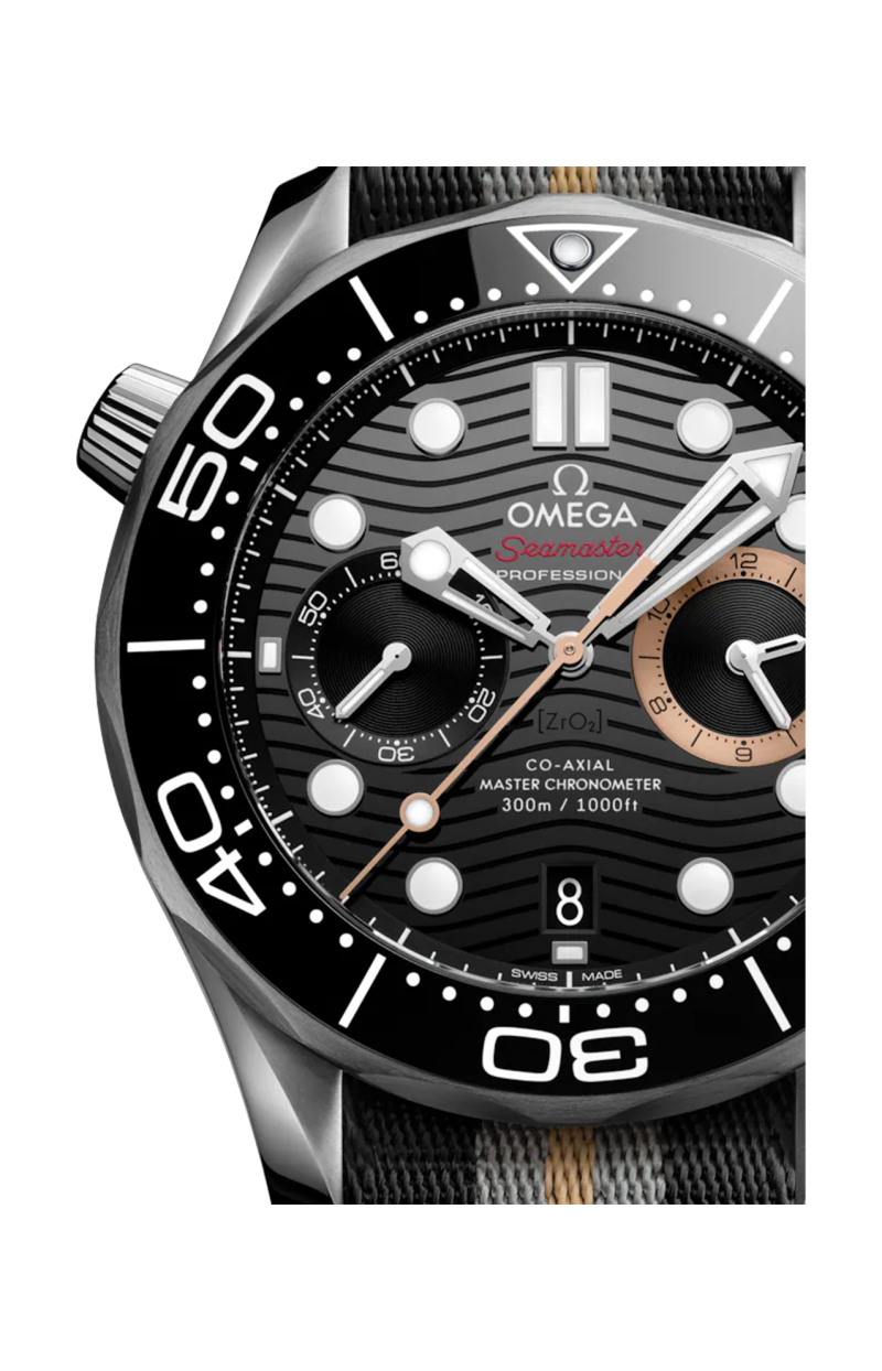 Omega | SEAMASTER DIVER 300M 44 MM, ACCIAIO SU NATO - 210.32.44.51.01.002 (2)