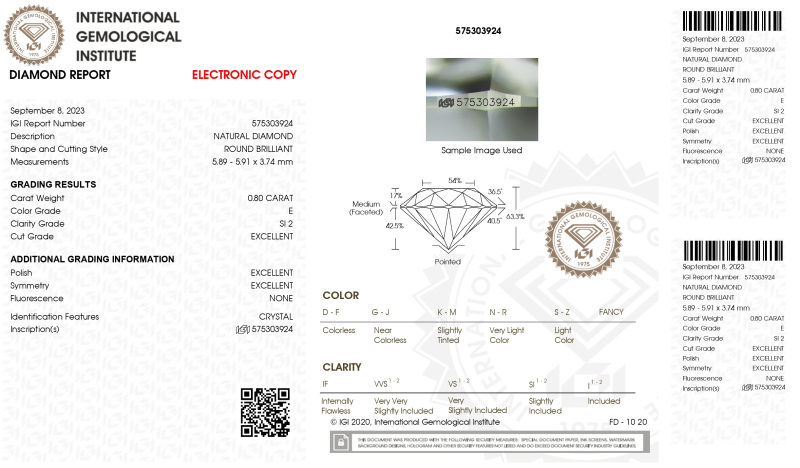 Bartorelli Italian Jewels | COLLANA IN ORO BIANCO CON DIAMANTE BIANCO CERTIFICATO IGI - BACO0072 (2)