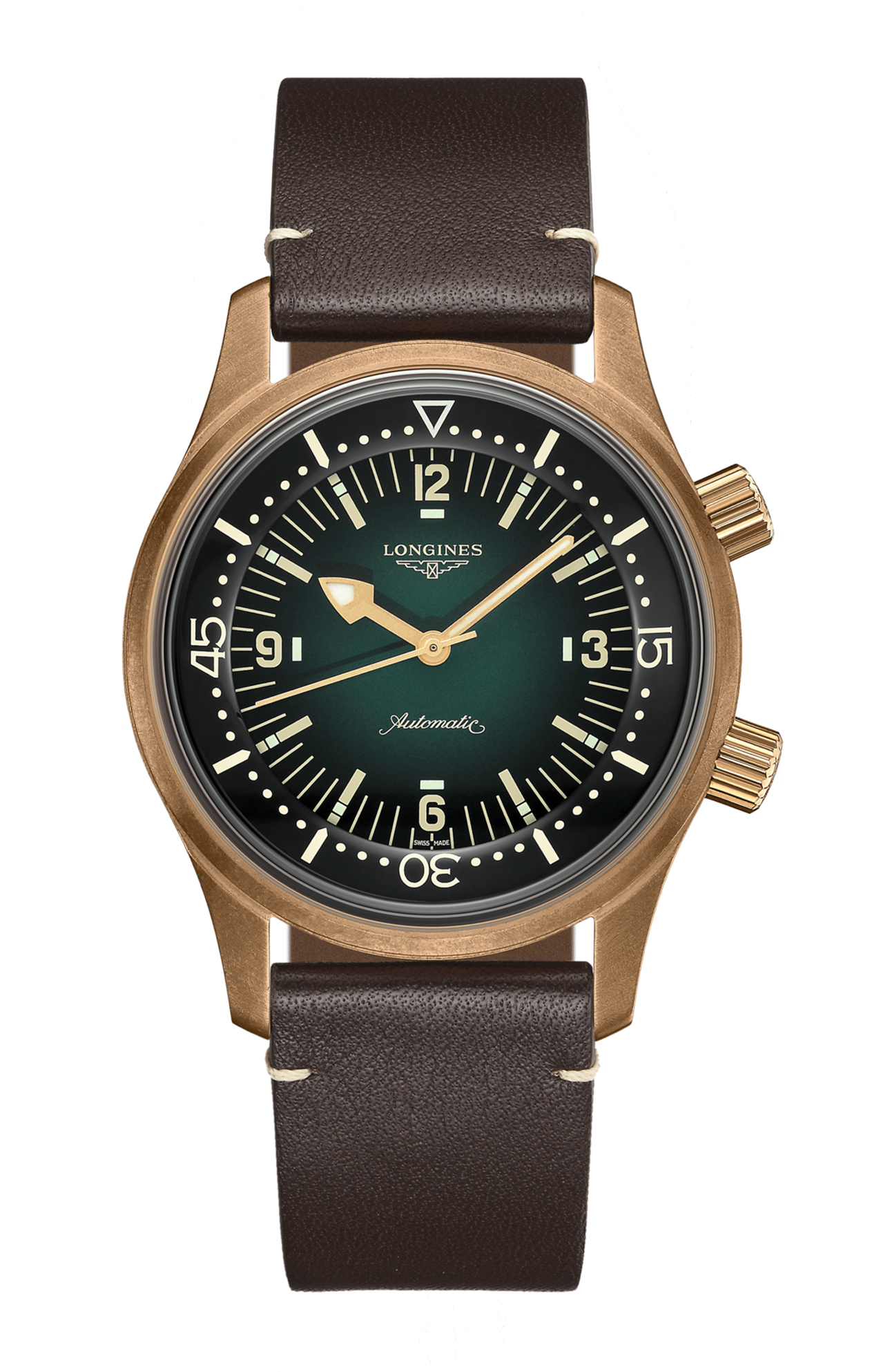 Longines | LONGINES LEGEND DIVER BRONZE - L3.774.1.50.2 (1)