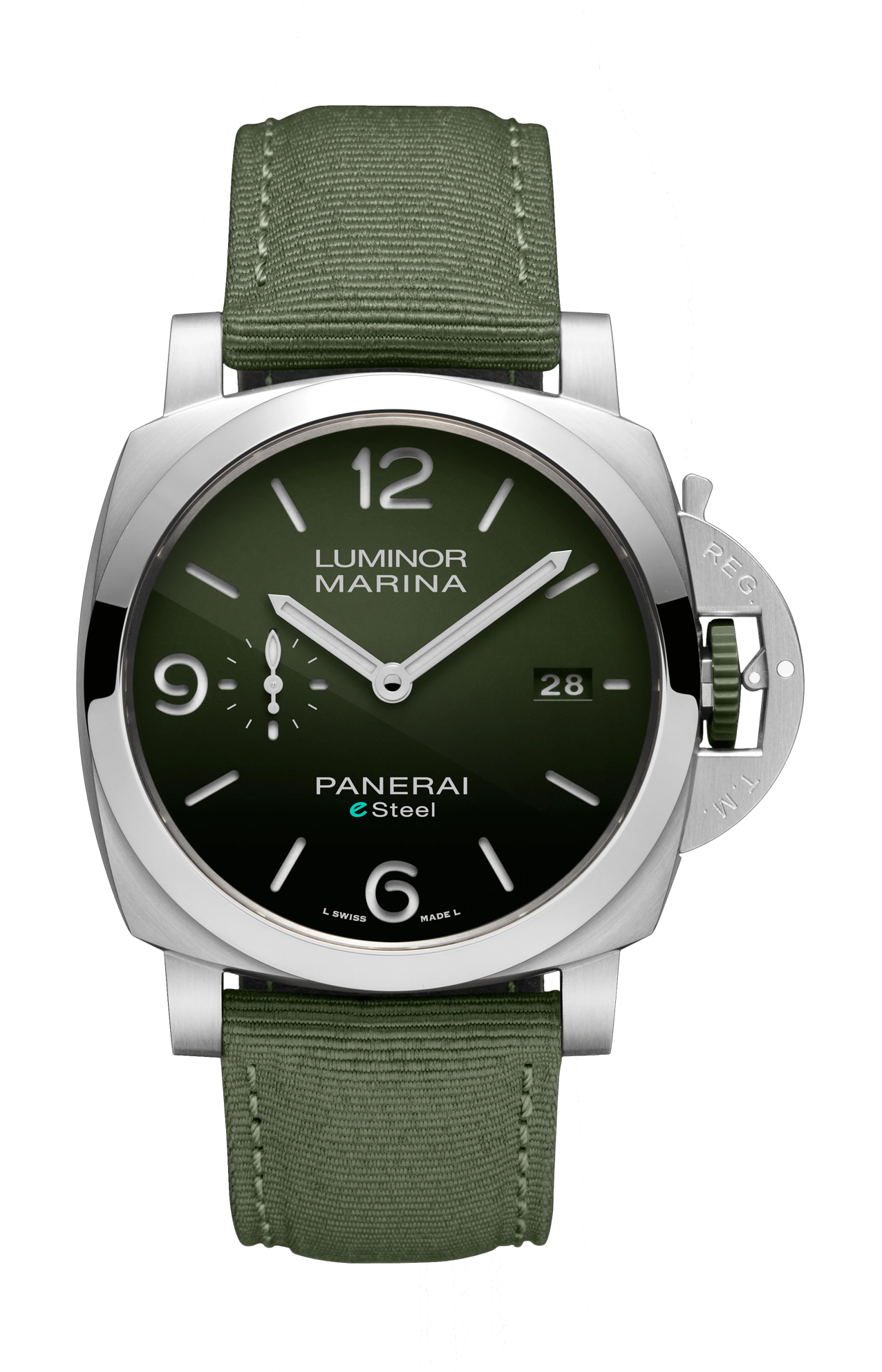 Panerai | LUMINOR MARINA ESTEEL&trade; VERDE SMERALDO - PAM01356 (1)