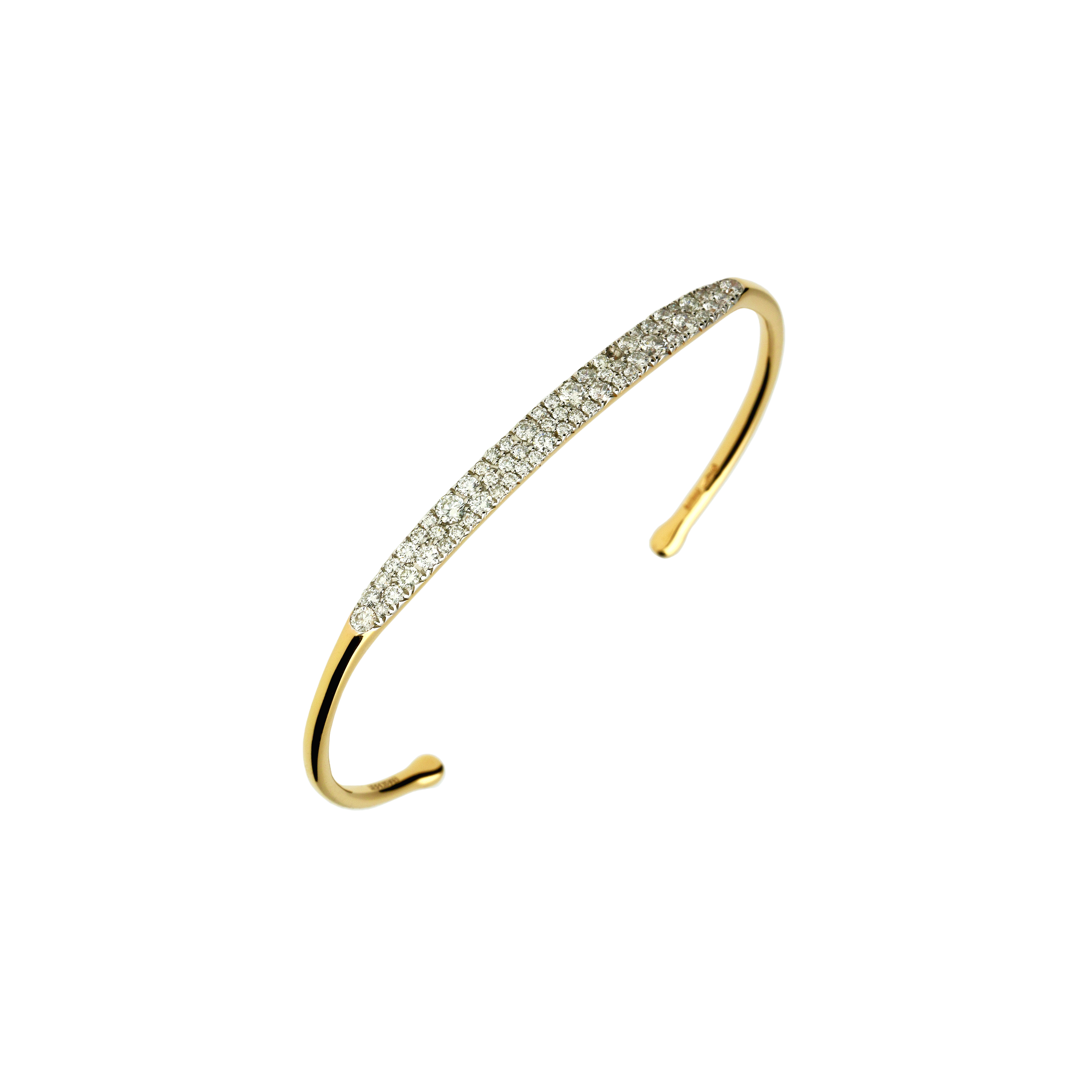 Bartorelli Italian Jewels | Bracciale in oro rosa 18 carati e diamanti bianchi taglio brillante - VB24932DP (1)