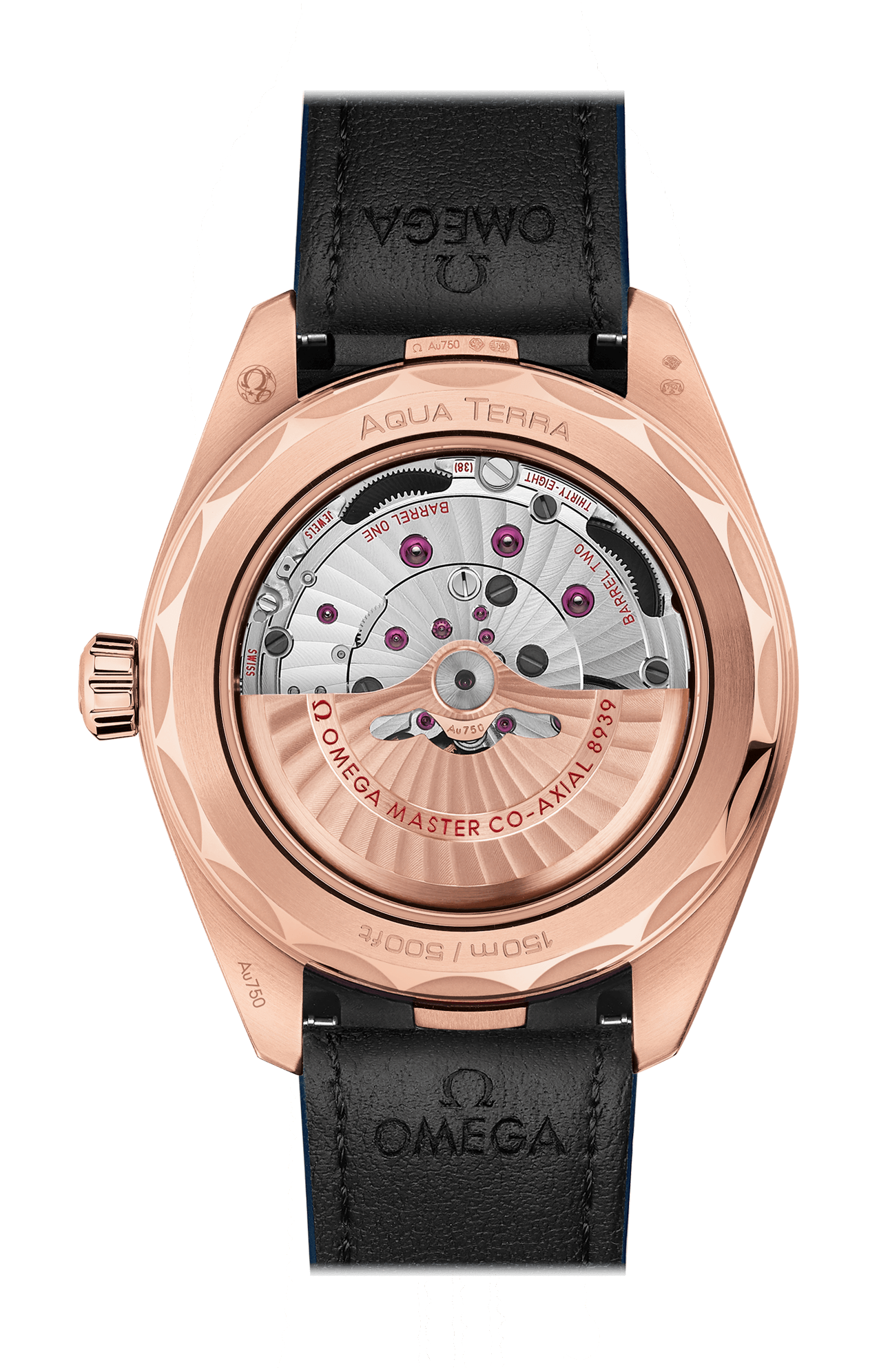 Omega | SEAMASTER AQUA TERRA 150M 43 MM, ORO SEDNA&trade; SU PELLE - 220.53.43.22.02.001 (2)