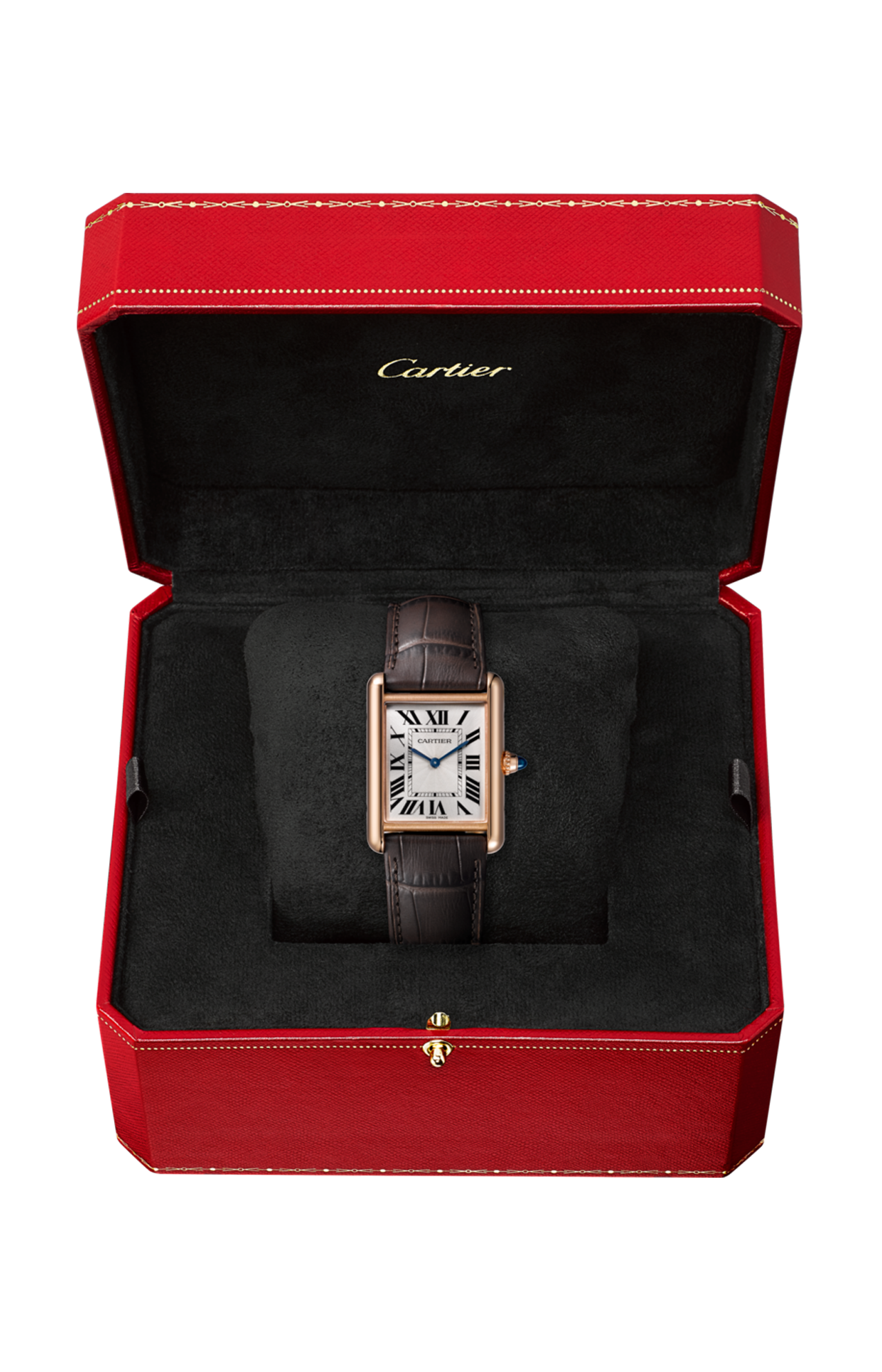 Cartier | TANK LOUIS CARTIER, MODELLO GRANDE, ORO ROSA, MANUALE - WGTA0011 (2)