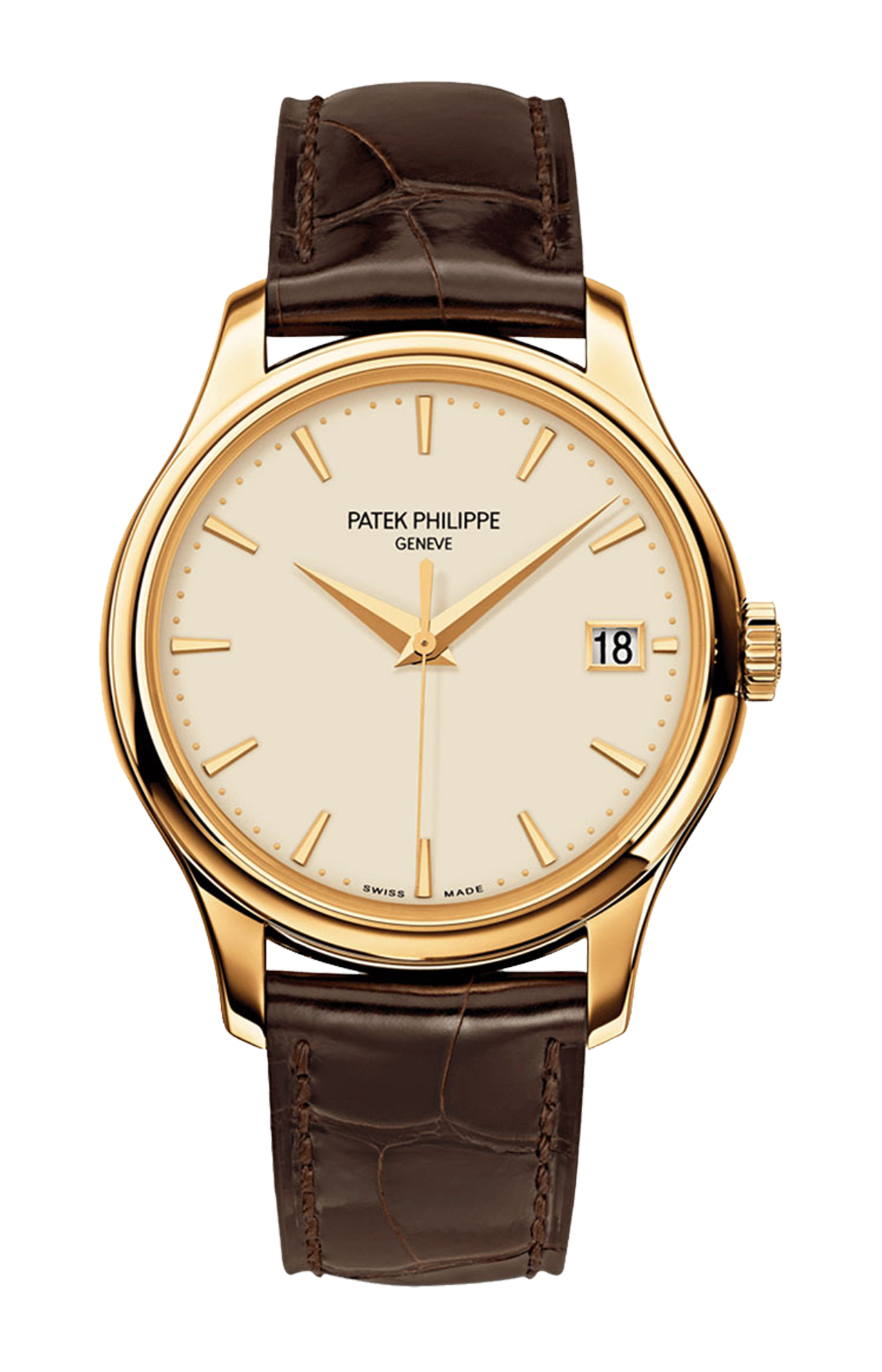 Patek Philippe | CALATRAVA DATARIO, SECONDI AL CENTRO, CARICA AUTOMATICA - 5227J-001 (1)