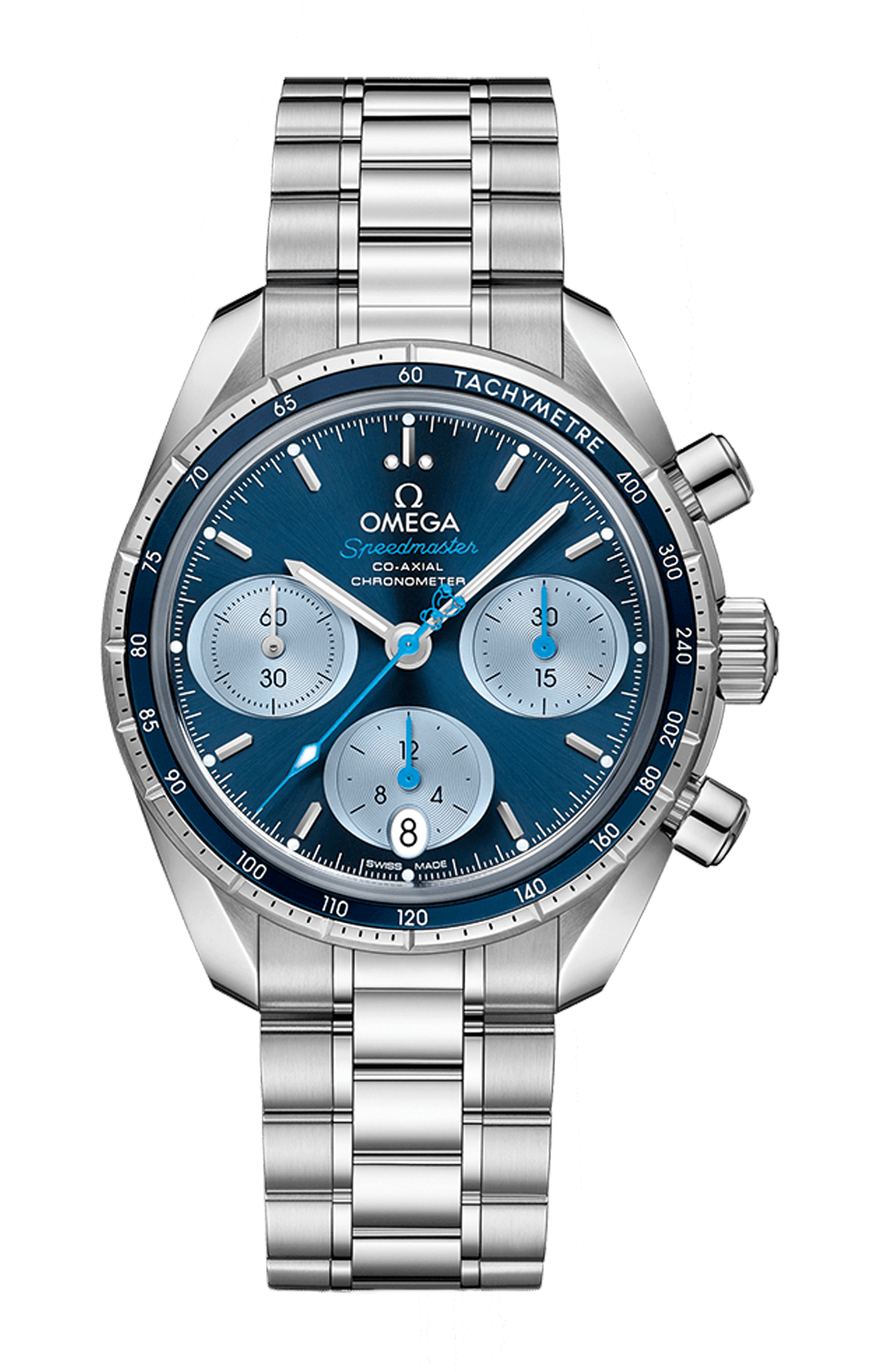 Omega | SPEEDMASTER 38 MM, ACCIAIO SU ACCIAIO - 324.30.38.50.03.002 (1)