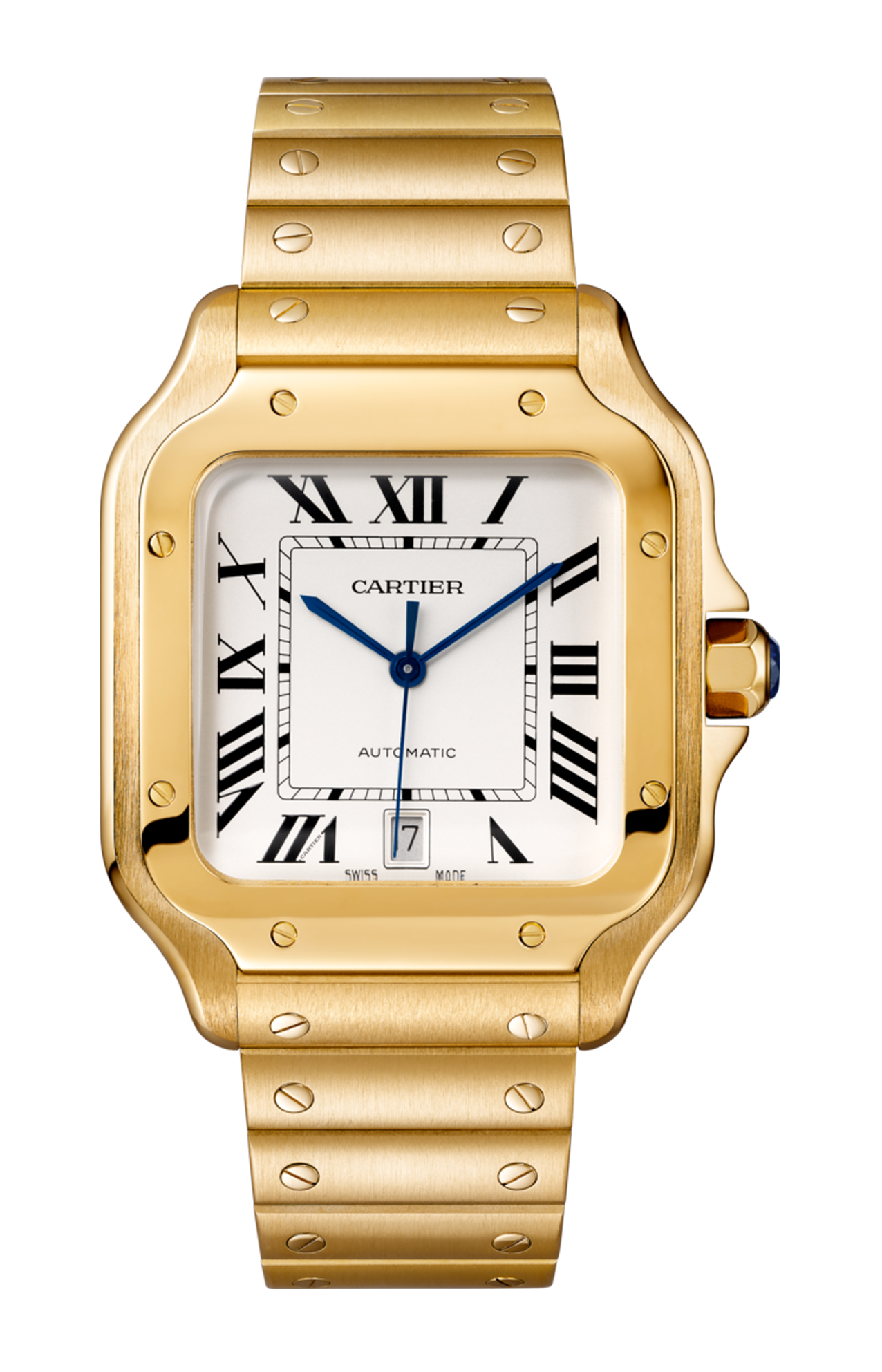 Cartier | SANTOS DE CARTIER, MODELLO GRANDE, ORO GIALLO, AUTOMATICO - WGSA0029 (1)