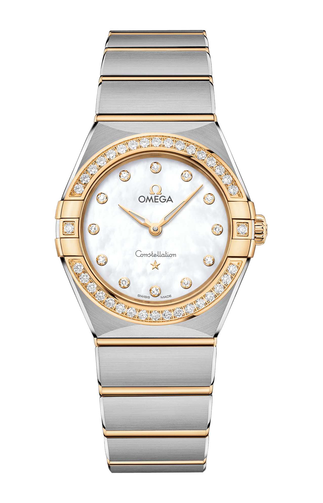 Omega | CONSTELLATION 28 MM, ACCIAIO-ORO GIALLO SU ACCIAIO-ORO GIALLO - 131.25.28.60.55.002 (1)