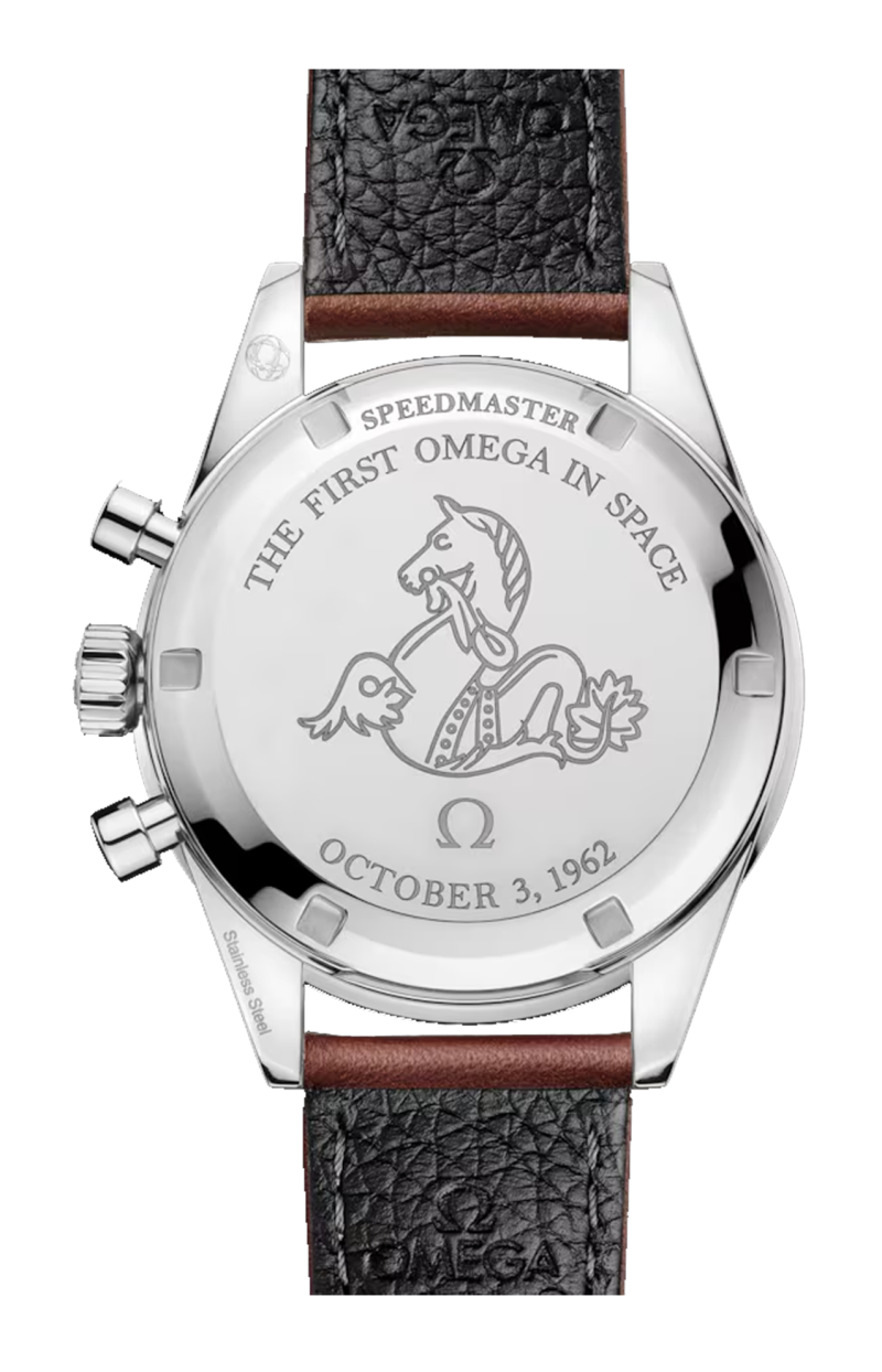 Omega | SPEEDMASTER FIRST OMEGA IN SPACE 39,7 MM, ACCIAIO SU PELLE - 310.32.40.50.06.002 (2)
