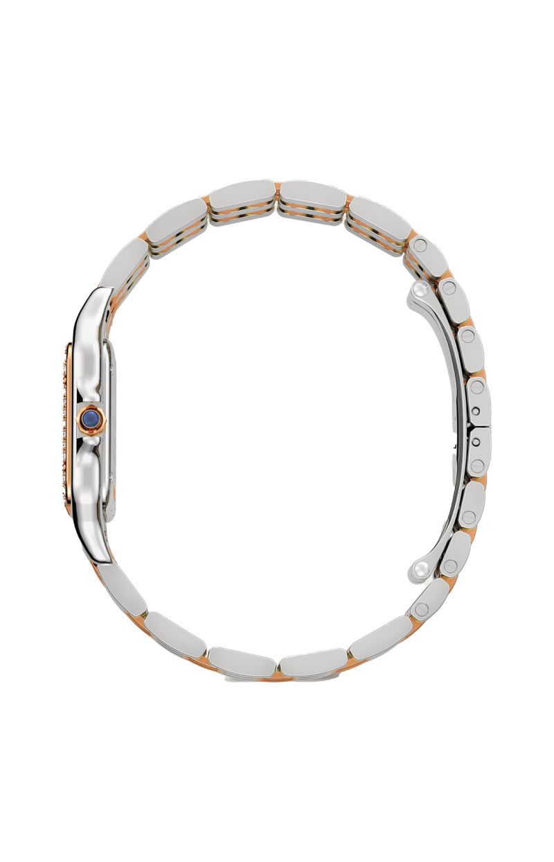 Cartier | PANTH&Egrave;RE DE CARTIER, MODELLO MEDIO, ACCIAIO, ORO ROSA, DIAMANTI, QUARZO - W3PN0015 (2)