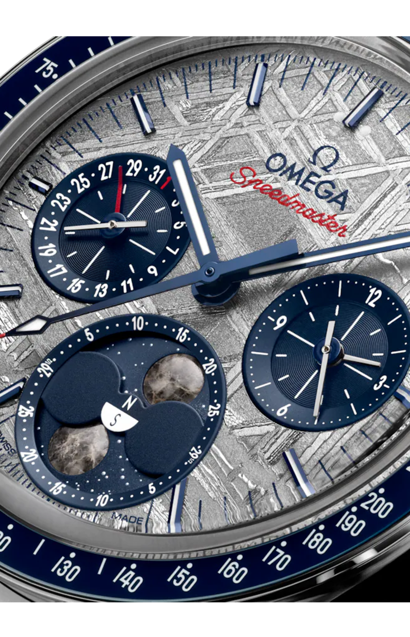Omega | SPEEDMASTER FASI LUNARI 43 MM, ACCIAIO SU ACCIAIO - 304.30.43.52.06.001 (3)