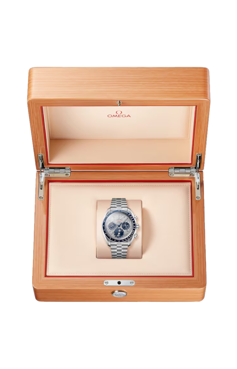 Omega | SPEEDMASTER FASI LUNARI 43 MM, ACCIAIO SU ACCIAIO - 304.30.43.52.06.001 (4)