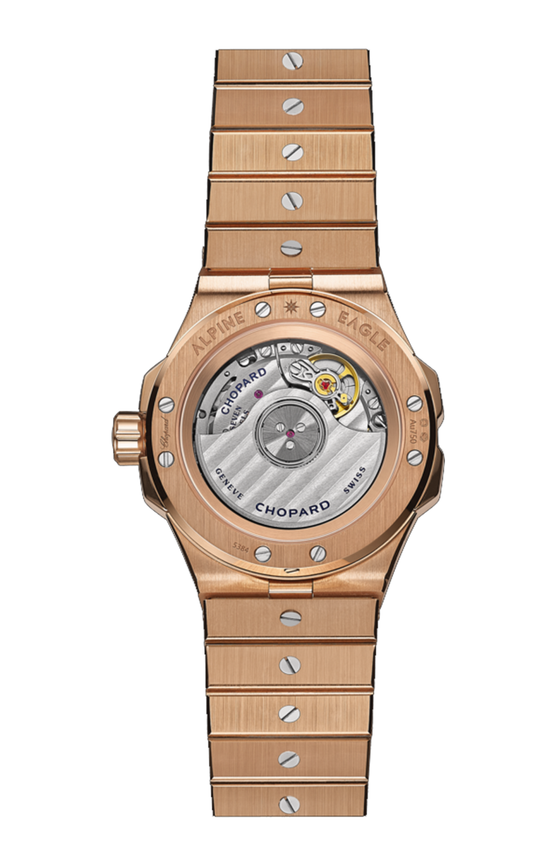 Chopard | ALPINE EAGLE 33 MM, AUTOMATICO, ORO ROSA ETICO, DIAMANTI - 295384 (2)