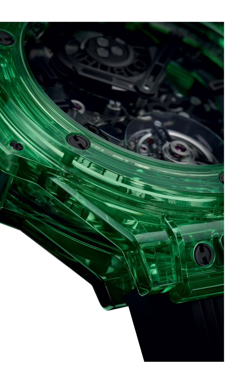 Hublot | BIG BANG TOURBILLON AUTOMATIC GREEN SAXEM 44 MM - LIMITED EDITION - 429.JG.0110.RT (2)