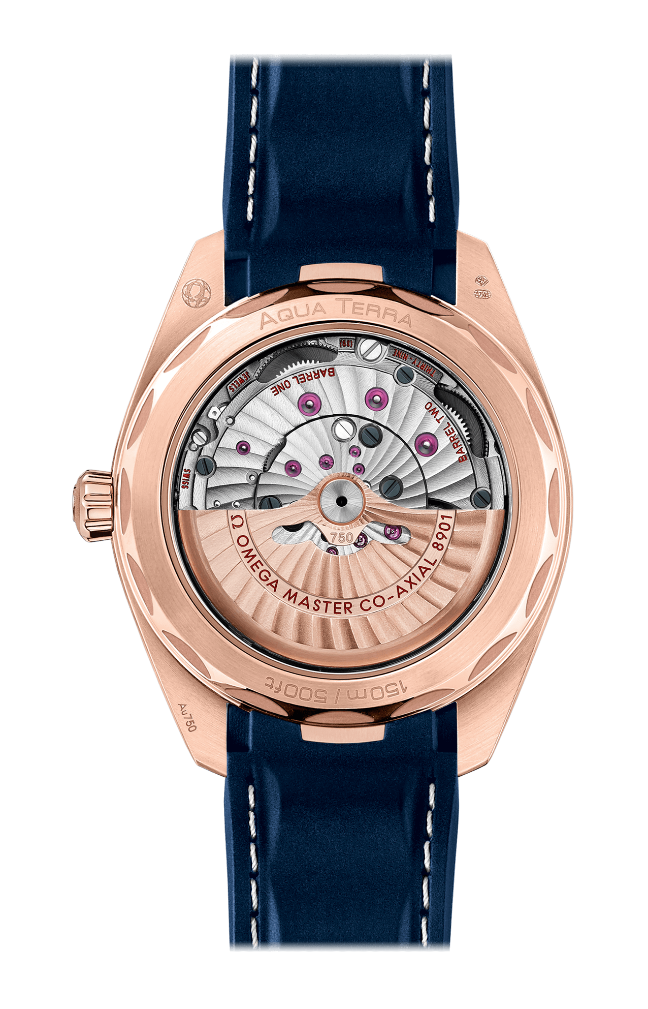 Omega | SEAMASTER AQUA TERRA 150M 41MM, ORO SEDNA&trade; SU CAUCCI&Ugrave; - 220.52.41.21.03.001 (2)