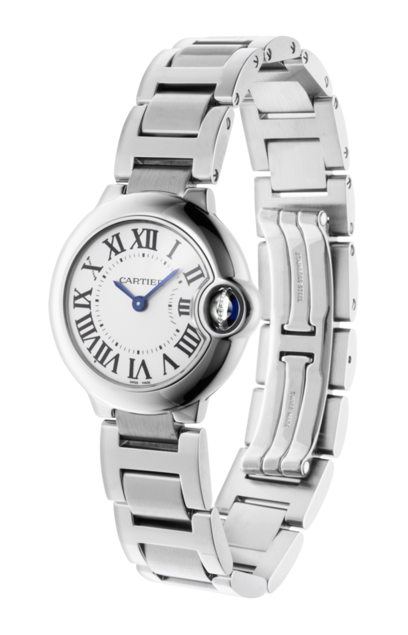Cartier | BALLON BLEU DE CARTIER 28 MM, QUARZO, ACCIAIO - WSBB0073 (2)