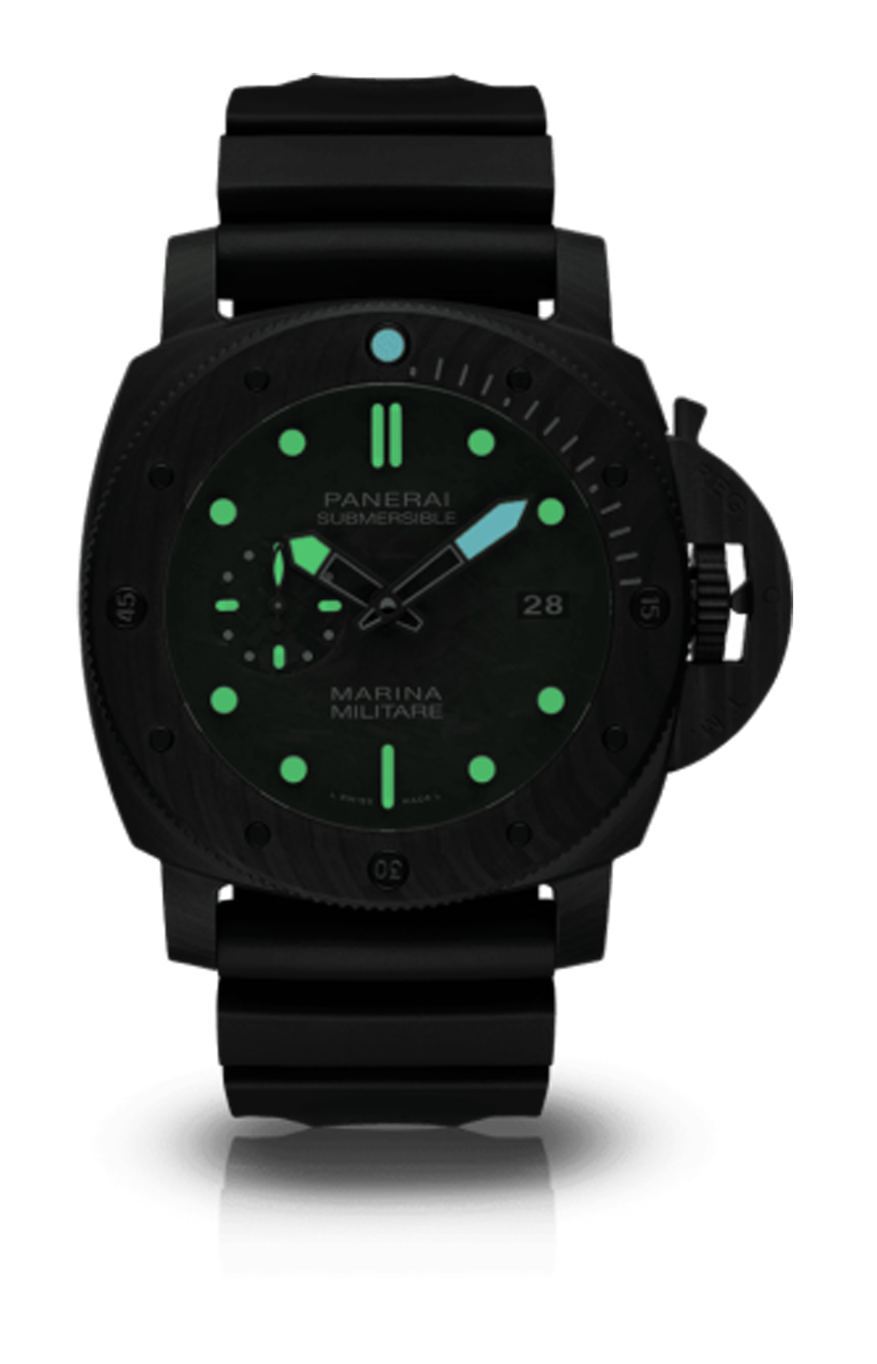 Panerai | SUBMERSIBLE MARINA MILITARE CARBOTECH&trade; 47 MM - DOPPIO CINTURINO - PAM02979 (3)
