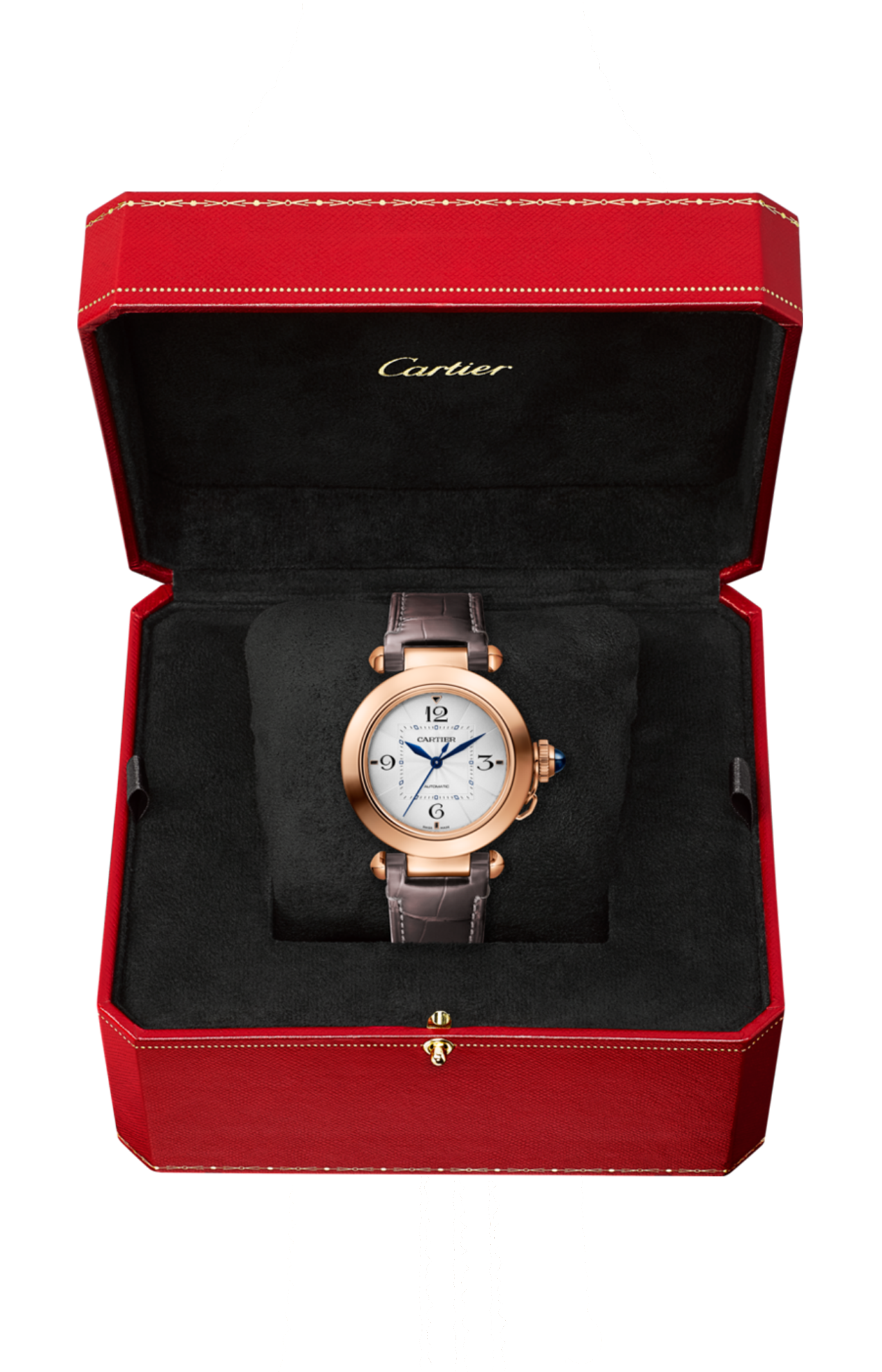Cartier | PASHA DE CARTIER, 35 MM, ORO ROSA, AUTOMATICO, - WGPA0014 (2)