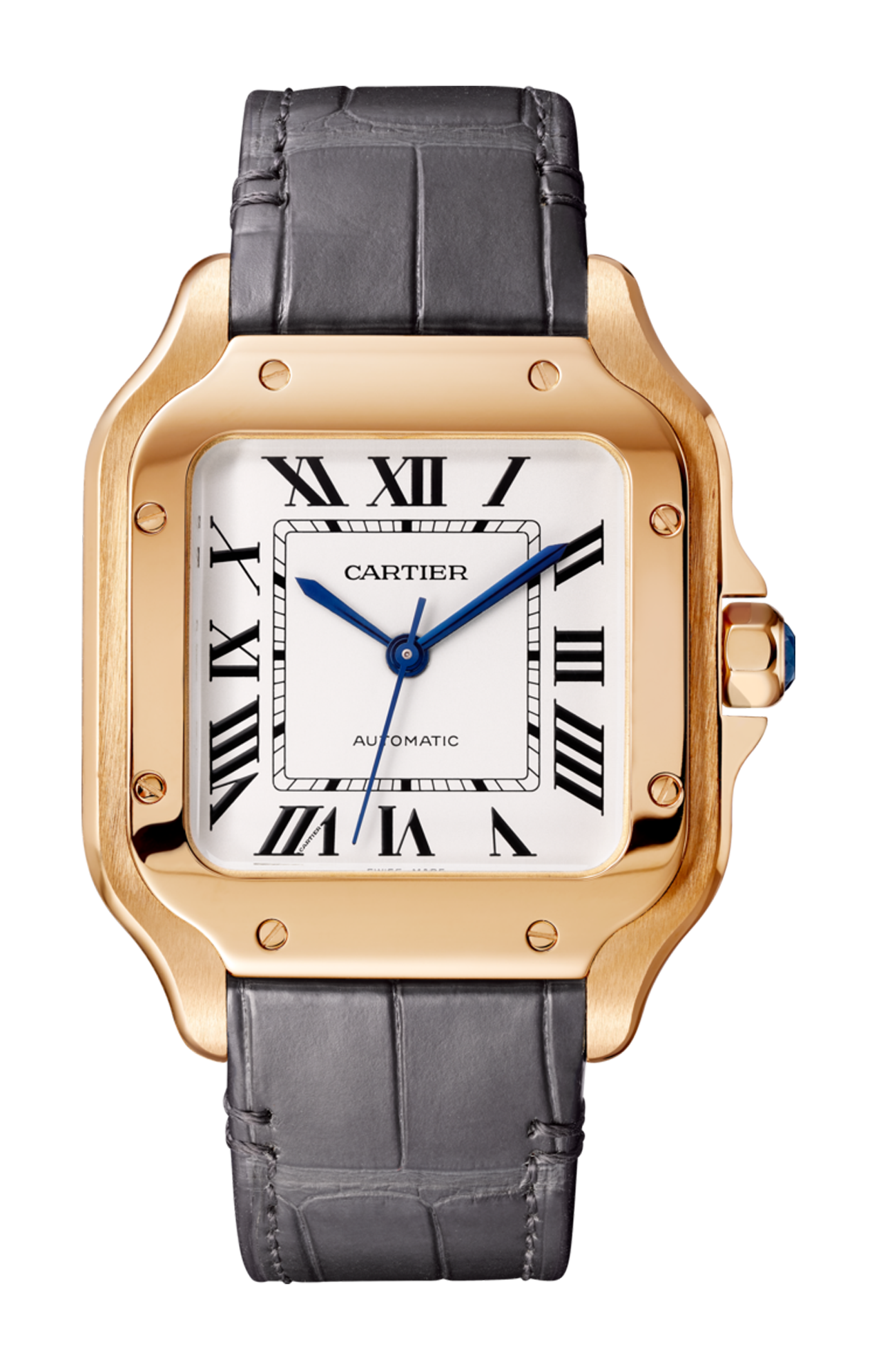 Cartier | SANTOS DE CARTIER, MODELLO MEDIO, ORO ROSA, AUTOMATICO - WGSA0028 (1)