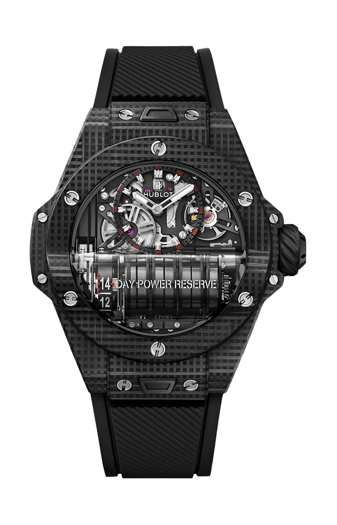 Hublot | BIG BANG MP-11 POWER RESERVE 14 DAYS 3D CARBON - LIMITED EDITION 200 PZ. - 911.QD.0123.RX (1)