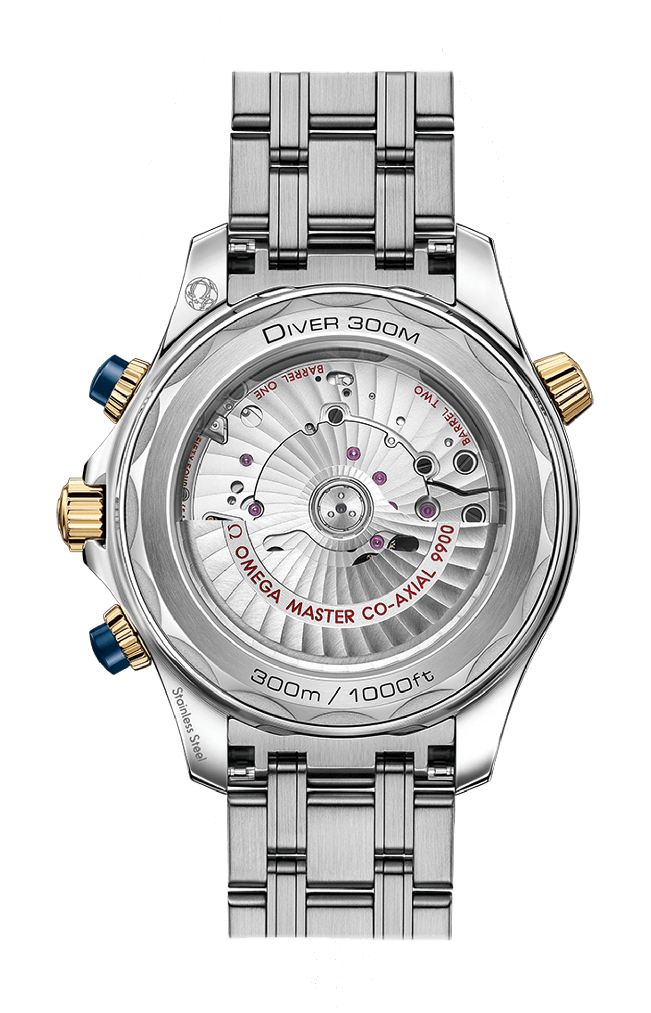 Omega | SEAMASTER DIVER 300M 44 MM, ACCIAIO-ORO GIALLO SU ACCIAIO-ORO GIALLO - 210.20.44.51.03.001 (2)